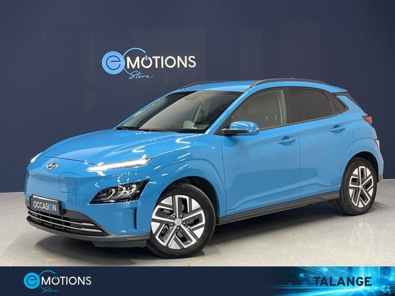 Théobald Occasion Hyundai Kona SUV Electrique bleu